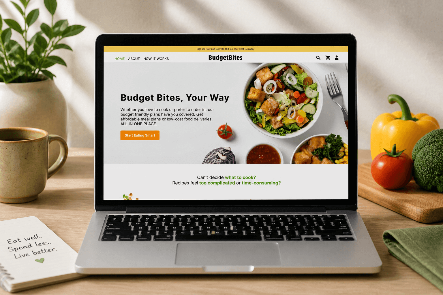 BudgetBites Web App